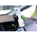 Wholesale Car Mount Phone Holder for Air Vent Fits iPhone, Samsung, and More Q002 (Black)